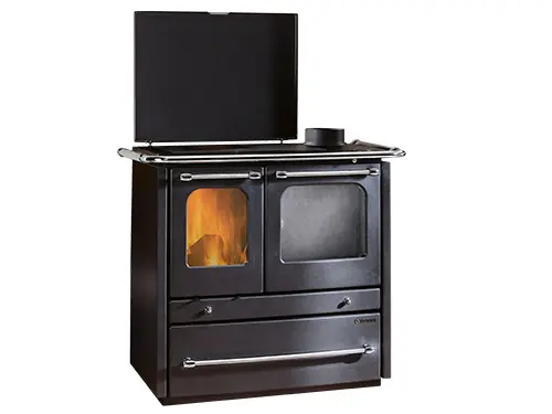 Termocucina a legna Sovrana DSA Antracite – 13,5 kW – La Nordica – Cucina e riscaldamento per ambien Nuova Collezione