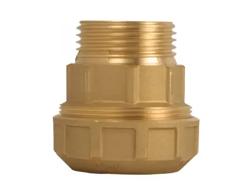 Manicotto maschio ½"x20 mm in acciaio zincato – Art. 715 Affare