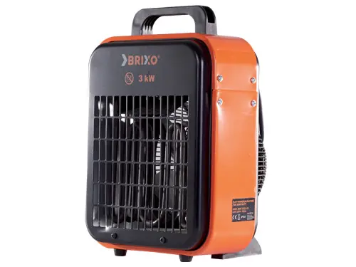 Novità Generatore aria calda 3000 W – Brixo Fan robusto IPX4 con termostato – Niklas
