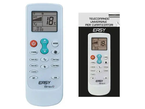 Telecomando condizionatore – Bravo Easy – display ampio – Bravo Miglior Prezzo