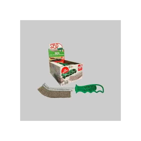 Popolare SPAZZOLA A MANO 'SPID' INOX SIT Box 24 pezzi