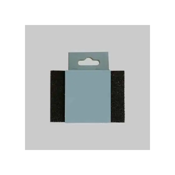 SPUGNA ABRASIVA IN BLISTER Grana 100 Prezzo Conveniente