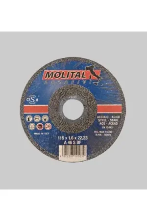 Di Tendenza DISCO DA TAGLIO PER FERRO SOTTILE Ø 115x1,6 mm PZ 50,000000