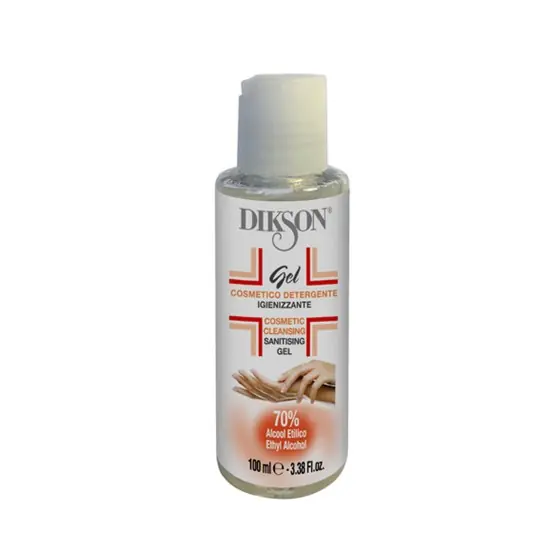 Gel igienizzante mani 100 ml soluzione idroalcolica 70% antibatterico Certificato