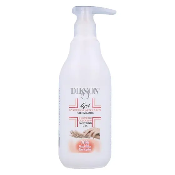 Gel igienizzante mani 500 ml soluzione idroalcolica 70% antib. dispenser Di Marca