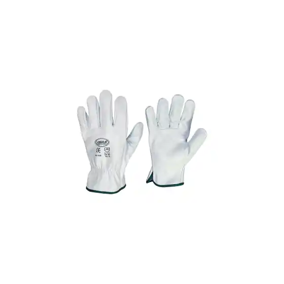 Offerta Speciale GUANTI PELLE FIORE BOVINO BIANCO taglia 08, 10 PA