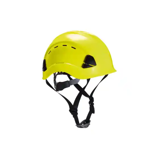 ELMETTO AREATO IN ABS CON SOTTOMENTO GIALLO, 1 PZ Affare
