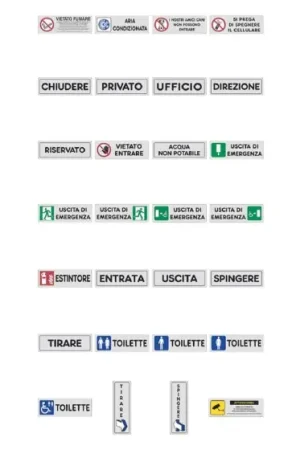 Soddisfatti O Rimborsati ETICHETTA SEGNALETICA VIETATO ENTRARE pz. 10 - Hey Casa