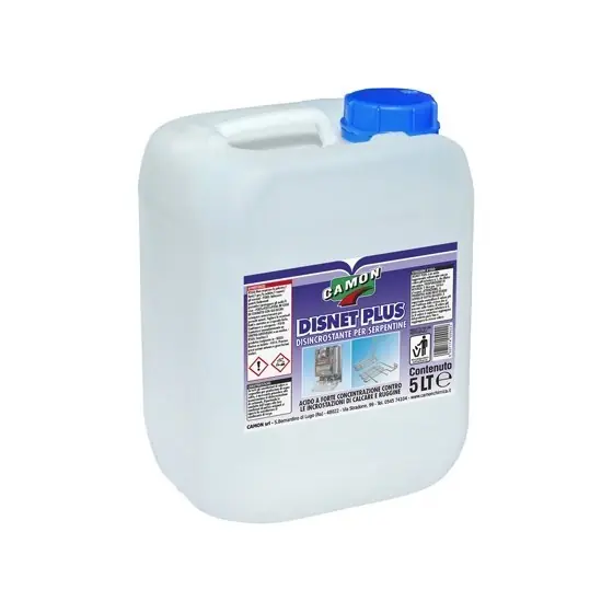 Offerta Lampo DISINCROSTANTE ACIDO PER SERPENTINE "DISNET-PLUS" - 5 Lt