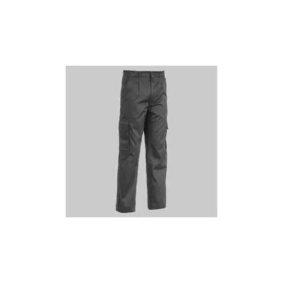 PANTALONE DA LAVORO GRIGIO Tg. XL Soddisfatti O Rimborsati