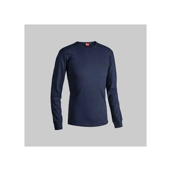 Ultime Pezzi T-SHIRT MANICA LUNGA BLU Tg. XXL
