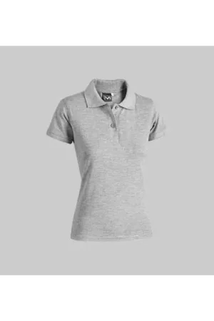 POLO DA DONNA GRIGIA Tg. XL Spedizione Mondiale