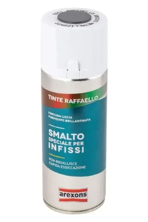 SMALTO SPRAY SPECIALE INFISSI ml. 400 - verde metallizzato- AREXONS Affare