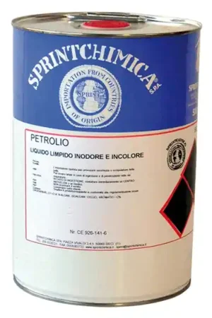 PETROLIO BIANCO Lt. 5 - in fusto pz. 4 - SPRINTCHIMICA Occasione Imperdibile
