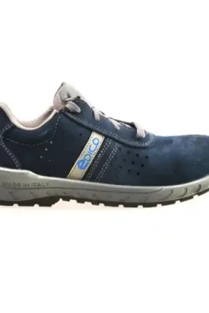 Di Tendenza Scarpe antinfortunistiche WORK tg.40 blu scamosciata bassa S1P Lewer per Edico