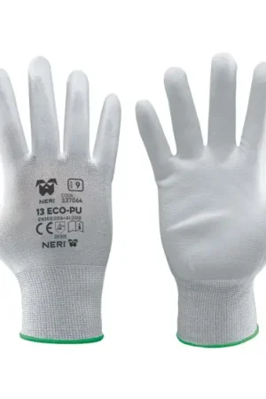 GUANTI '13 ECO-PU' Tg. 7bianco pz. 12 - NERI Professionale