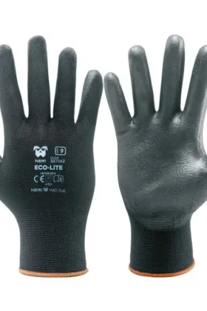 Economico GUANTI 'ECO-LITE' Tg. 7 nero pz. 12 - NERI