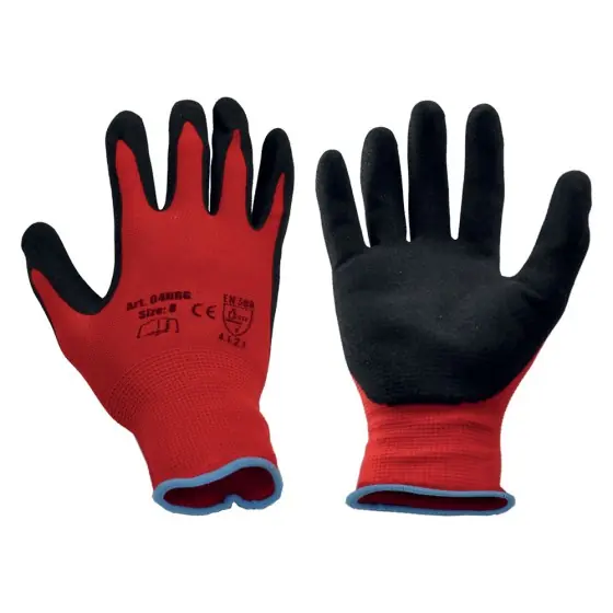 GUANTI NYLON / NITRILE Tg.11 (XXL) pz. 12 - GRIFON SAFETY Ultima Occasione