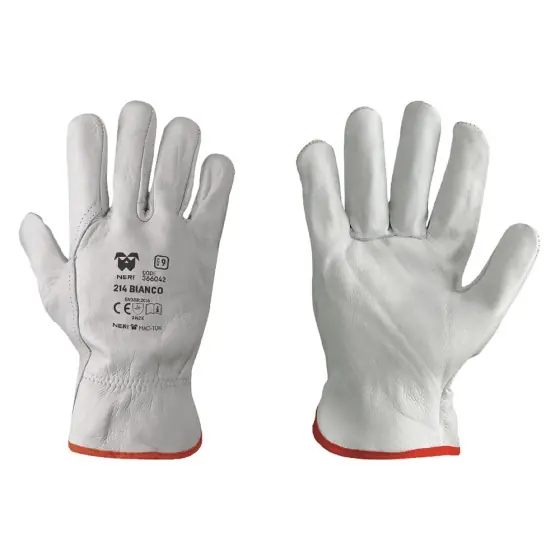 Offerta Del Giorno GUANTI PELLE FIORE BOVINO ART.214 Tg.10 (XL) pz. 12 - NERI
