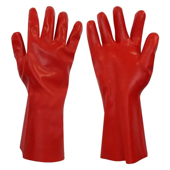 Scelto Dai Clienti GUANTI PVC IMPREGNATO 'STANDARD' taglia unica pz. 12 - NERI