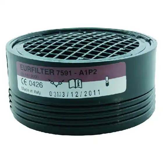 Certificato FILTRO PER MASCHERA A1 - P2 pz. 6 - MILLA
