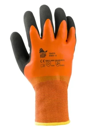 Premium GUANTI INVERNALI POLIESTERE/LATTICE 'GI40N' Tg. 10 pz. 6 - SOCIM