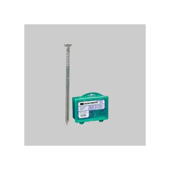CHIODI TESTA PIANA BRICOLINE 1 KG CAVATORTA 3,5x80 mm Alta Qualità