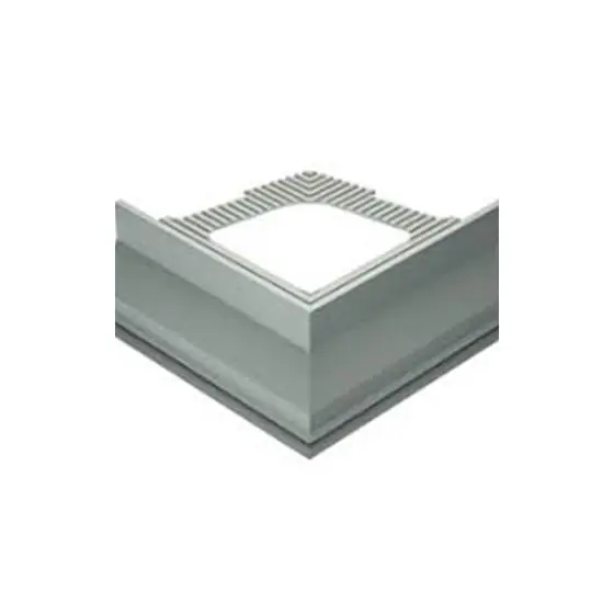 Quantità Limitata Profilo balcone angolo estH 40 10 A grigio antr. goffrato Progress Profiles
