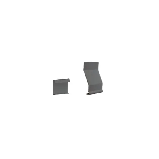 Profilo balcone giunzione grigio antr 12,5 A (1pz SUP+1pz INF) Progress Profiles Ordine In Blocco