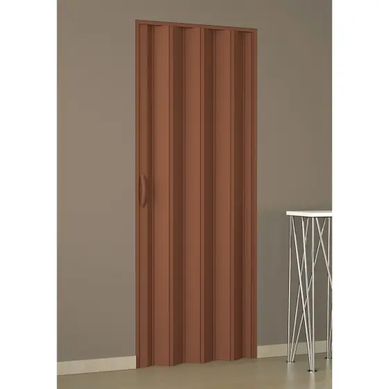 PORTA A SOFFIETTO 'RIGI' cm 82 x 210 - colore noce- KASART Compra Adesso