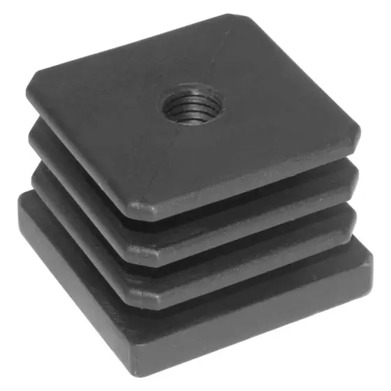 PUNTALE QUADRO ALETTATO CON FORO FILETTATO mm 30 x 30 - foro M10 pz. 100 - Hey Casa Miglior Prezzo