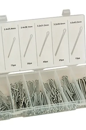 Economico ASSORTIMENTO COPPIGLIE A MOLLA totale 280 pz- UNIKO