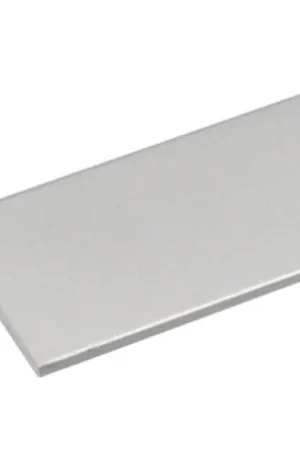 PROFILO PER FAI DA TE PIATTO mm 12 x2 - mt 1 col.argento pz. 8 - UNIKO Lusso