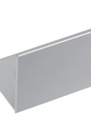 PROFILO PER FAI DA TE ANGOLARE mm 10 x 10 x 1 - mt 1 col.argento pz. 15 - UNIKO Prezzo Di Fabbrica