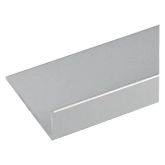 PROFILO PER FAI DA TE ANGOLARE TIPO 'L' mm 30 x15 x1 - mt 1 col.argento pz. 10 - UNIKO Originale