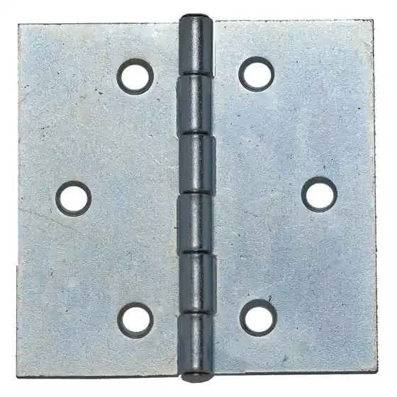 In Voga CERNIERA QUADRA IN ACCIAIO ZINCATO mm 20 x 20 - pz. 4- Blister Koncreto