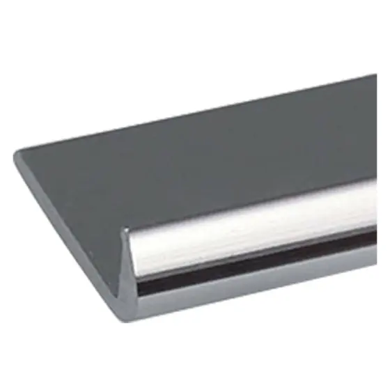 PROFILO PER FAI DA TE TIPO 'UNGHIETTA' mm 18 x 1 - mt 2 argento brillante pz. 15 - UNIKO Sconto