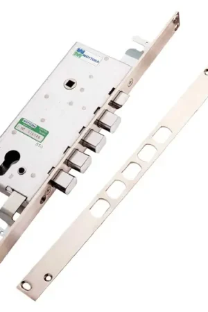 All’Ingrosso SERRATURA DA INFILARE TRIPLICE PER PORTE BLINDATE ART. 85.140 Sx E 49 - scatola mm 193 x 78- MOTTURA