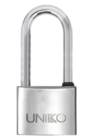Spedizione Mondiale LUCCHETTO MARINO ARCO LUNGO mm 50 - blister 1 pz (chiave UL050) pz. 6 - UNIKO
