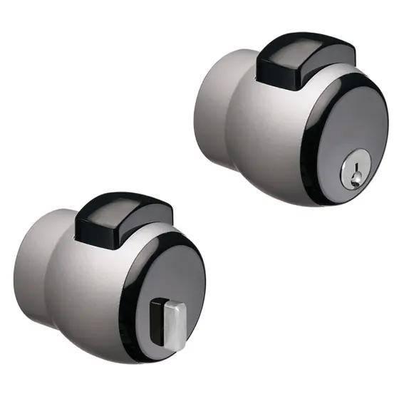 Bestseller POMOLO PREMI/APRI 'NOVA N.13' verniciato nero/pulsante nero- MERONI