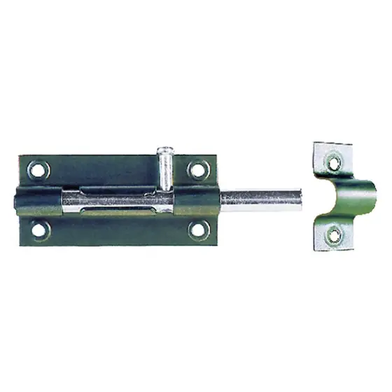Artigianale CATENACCIO A CANNONE mm 120 - verniciato nero pz. 24 - Hey Casa