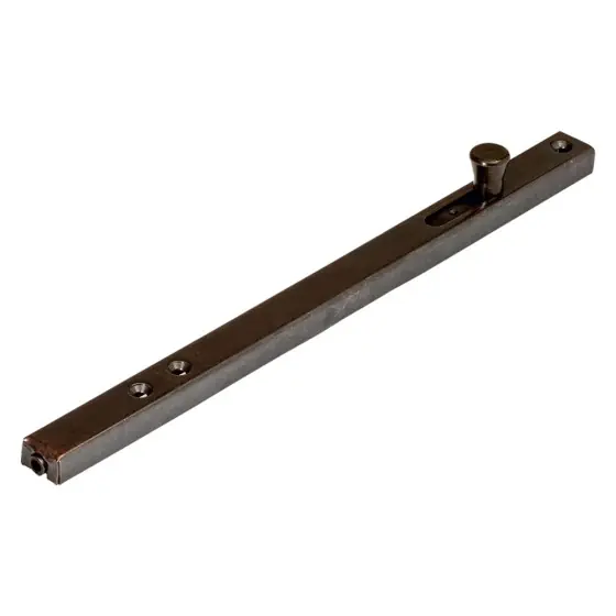 Top Qualità CATENACCIO VERTICALE ART.231 mm400 - acciaio bronzato pz. 10 - ALDEGHI LUIGI