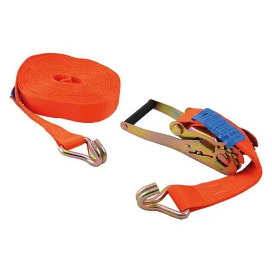 Prezzo Scontato NASTRO DI ANCORAGGIO AD UNCINO mt. 12 x mm 50 - port.2ton.-4ton.- STROPS