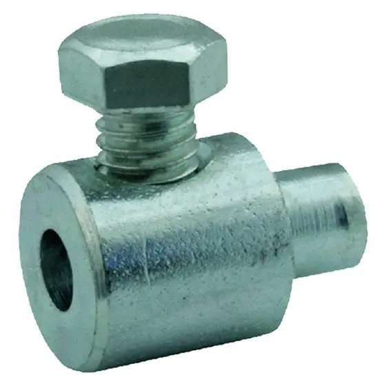MORSETTO VITE LATERALE ø totale 8 - vite M4 - foro 3 pz. 100 - Hey Casa Direttamente Dal Produttore