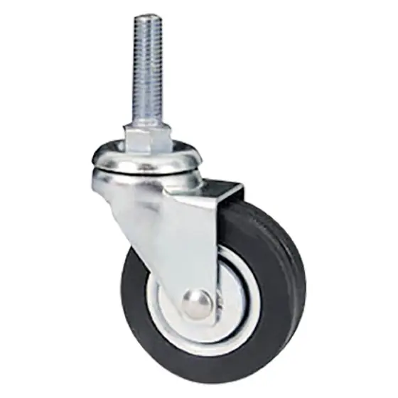 RUOTA PER MOBILI ART. 160/B ø 40 - perno mm 8 x 30 - nera- AVO Ordina Subito