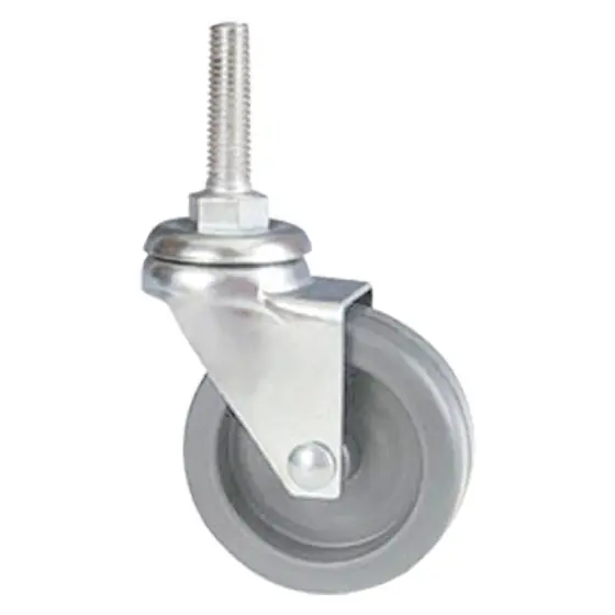 RUOTA PER MOBILI ART. 220/B ø 40 - perno mm 8 x 30 - grigia- AVO Reso Gratuito
