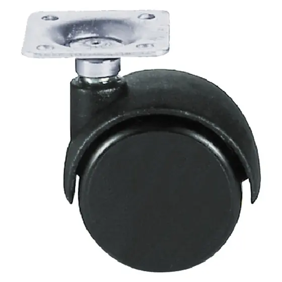 RUOTA PER MOBILI DOPPIA ø 40 pz 4 - piastra mm 28 x 28- Hey Casa Ultimissimo Modello