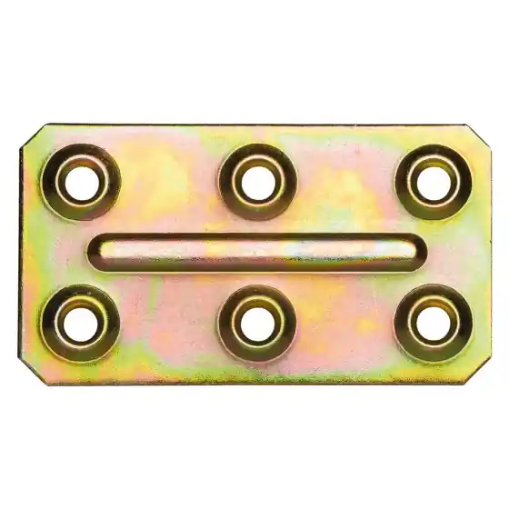 Lusso PIASTRINA DI GIUNZIONE ART.162 mm 70 x 50 pz. 100 - ALDEGHI LUIGI