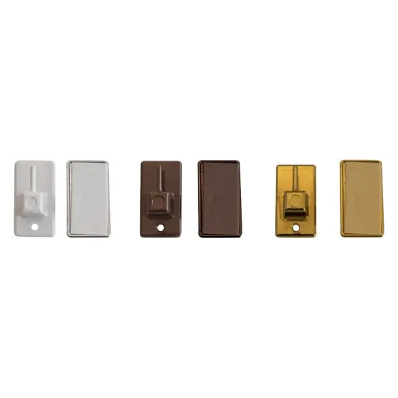Occasione GANCIO ADESIVO IN METALLO PER BRIS BRIS colore oro pz. 12 - Hey Casa