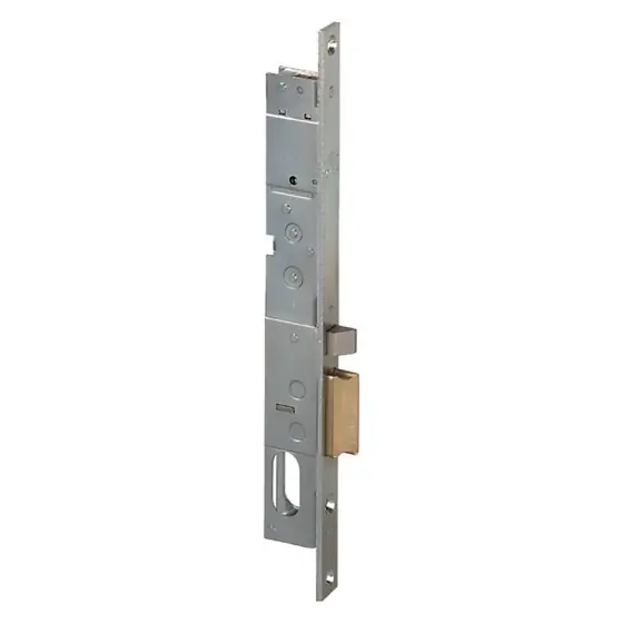 Popolare SERRATURA ELETTRICA DA INFILARE PER MONTANTI ALLUMINIO ART. 14020 - 14021 E18 DX -front.mm 16 scrocco autobl.- CISA